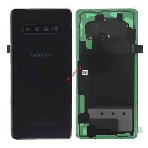Γνήσιο καπάκι μπαταρίας Prism Black Samsung G975 Galaxy S10 Plus (Service Pack) σε μαύρο χρώμα Γνήσιο καπάκι μπαταρίας Prism Black Samsung G975 Galaxy S10 Plus (Service Pack) σε μαύρο χρώμα