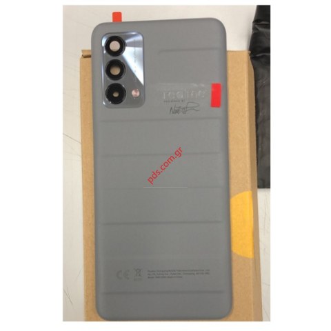 Γνήσιο καπάκι μπαταρίας Realme GT Master (RMX3363, RMX3360) Grey Backcover Glass σε γκρί χρώμα Box (ORIGINAL)