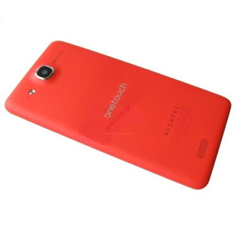 Γνήσιο καπάκι μπαταρίας Red Alcatel OT 6033 One Touch Idol Ultra σε κόκκινο χρώμα Γνήσιο καπάκι μπαταρίας Red Alcatel OT 6033 One Touch Idol Ultra σε κόκκινο χρώμα