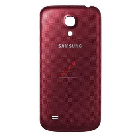 Γνήσιο καπάκι μπαταρίας Red Samsung Galaxy S4 Mini i9195 σε κόκκινο χρώμα 