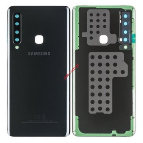 Γνήσιο καπάκι μπαταρίας Samsung A9 2018 A920F Black σε μαύρο χρώμα