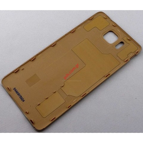 Γνήσιο καπάκι μπαταρίας Samsung G850F Galaxy Alpha Gold σε χρυσό χρώμα