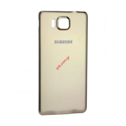 Original battery cover Samsung G850F Galaxy Alpha Gold  Original battery cover Samsung G850F Galaxy Alpha Gold