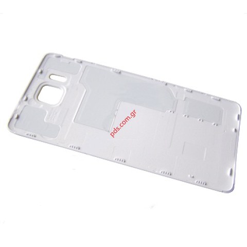 Γνήσιο καπάκι μπαταρίας Samsung G850F Galaxy Alpha White σε λευκό χρώμα