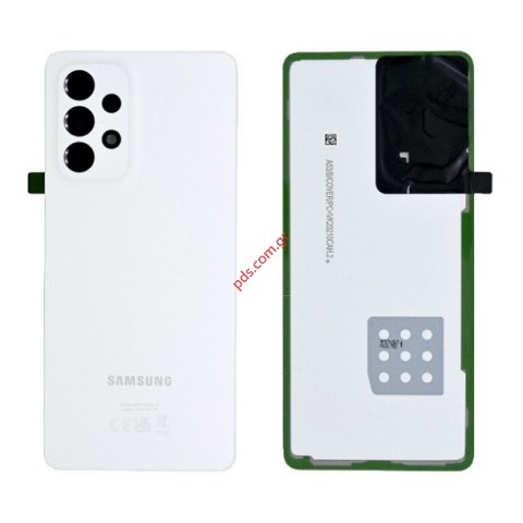Γνήσιο καπάκι μπαταρίας Samsung Galaxy A53 5G SM-A536 White back battery cover σε λευκό χρώμα ORIGINAL
