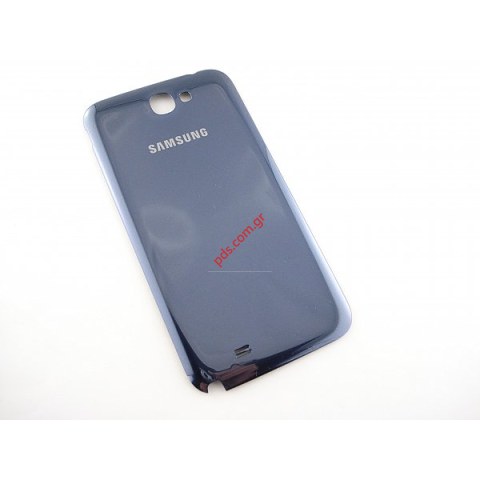 Γνήσιο καπάκι μπαταρίας Samsung Galaxy Note 2 N7100 Blue σε μπλέ χρώμα 