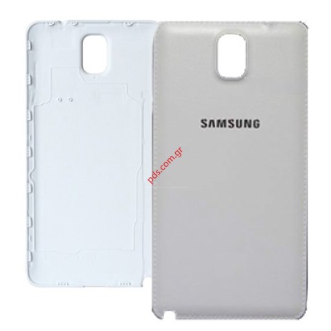 Γνήσιο καπάκι μπαταρίας Samsung Galaxy Note 3 N9005 White σε λευκό χρώμα