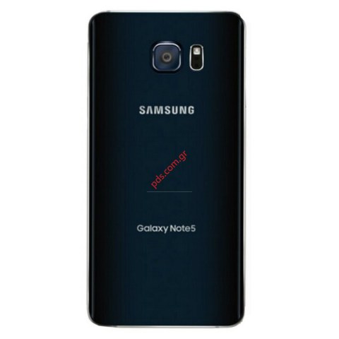 Γνήσιο καπάκι μπαταρίας Samsung Galaxy Note 5 SM-N920F Black Saphire σε μαύρο χρώμα Γνήσιο καπάκι μπαταρίας Samsung Galaxy Note 5 SM-N920F Black Saphire σε μαύρο χρώμα