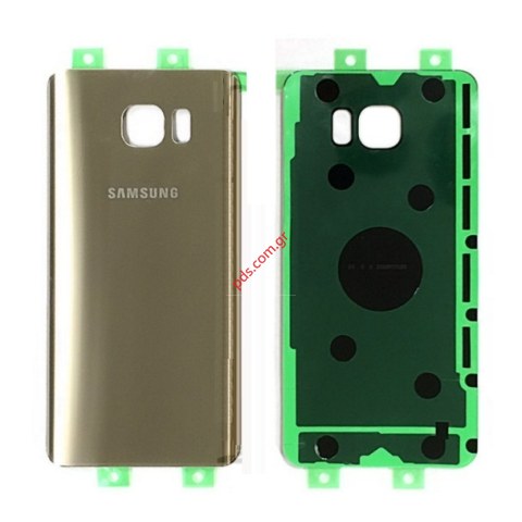 Γνήσιο καπάκι μπαταρίας Samsung Galaxy Note 5 SM-N920F Gold σε χρύσο χρώμα Γνήσιο καπάκι μπαταρίας Samsung Galaxy Note 5 SM-N920F Gold σε χρύσο χρώμα