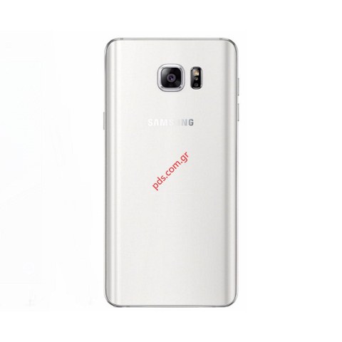 Γνήσιο καπάκι μπαταρίας Samsung Galaxy Note 5 SM-N920F White Pearl σε λευκό χρώμα