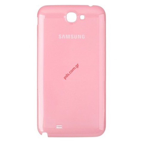 Γνήσιο καπάκι μπαταρίας Samsung Galaxy Note II N7100 Pink με την κεραία NFC σε ροζ χρώμα