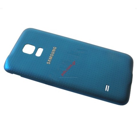 Γνήσιο καπάκι μπαταρίας Samsung Galaxy S5 Mini G800F Blue σε μπλέ χρώμα