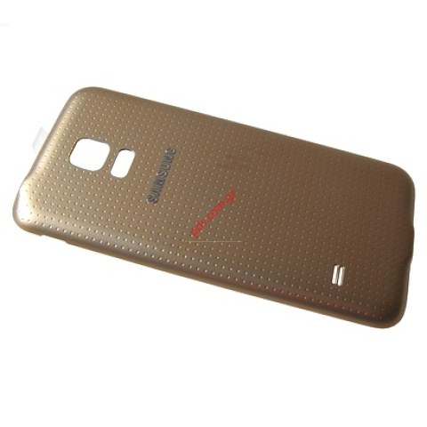 Γνήσιο καπάκι μπαταρίας Samsung Galaxy S5 Mini SM-G800F Gold σε χρυσό χρώμα Γνήσιο καπάκι μπαταρίας Samsung Galaxy S5 Mini SM-G800F Gold σε χρυσό χρώμα