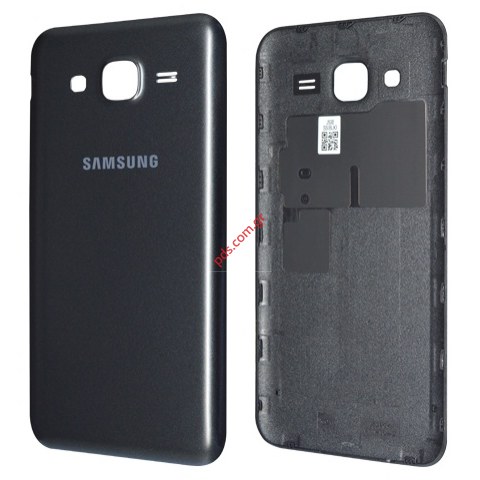 Γνήσιο καπάκι μπαταρίας Samsung Galaxy SM-J500F J5 Black σε μαύρο χρώμα.
