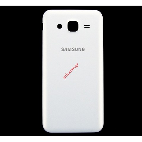 Γνήσιο καπάκι μπαταρίας Samsung Galaxy SM-J500F J5 White (1 SIM) σε λευκό χρώμα.