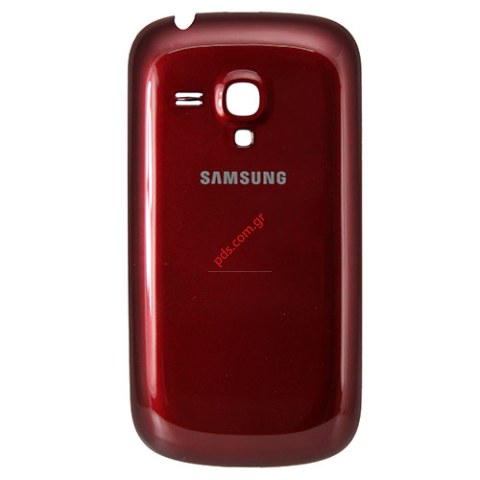 Γνήσιο καπάκι μπαταρίας Samsung GT i8190 Galaxy S III Mini Blue σε χρώμα Κόκκινο Γνήσιο καπάκι μπαταρίας Samsung GT i8190 Galaxy S III Mini Blue σε χρώμα Κόκκινο
