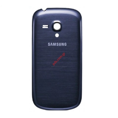 Γνήσιο καπάκι μπαταρίας Samsung GT i8190 Galaxy S III Mini Pebble Blue σε χρώμα Μεταλικό μπλέ 