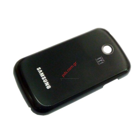 Γνήσιο καπάκι μπαταρίας Samsung GT S3350 Metallic Black Ch@t 335  Γνήσιο καπάκι μπαταρίας Samsung GT S3350 Metallic Black Ch@t 335