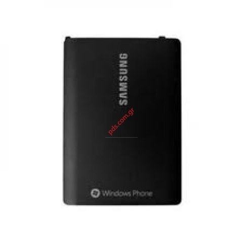 Γνήσιο καπάκι μπαταρίας Samsung i8700 Omnia 7 σε μαύρο χρώμα Γνήσιο καπάκι μπαταρίας Samsung i8700 Omnia 7 σε μαύρο χρώμα