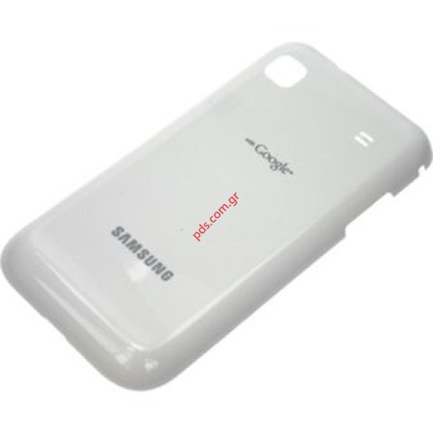 Γνήσιο καπάκι μπαταρίας Samsung i9000 Galaxy S, i9001 Galaxy S Plus σε λευκό χρώμα