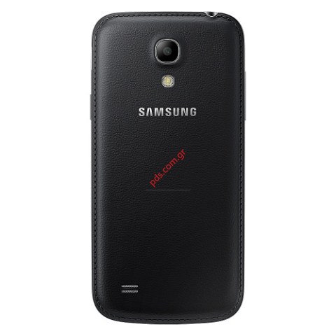 Γνήσιο καπάκι μπαταρίας Samsung i9195 Black Edition (LEATHER) Galaxy S4 Mini σε Μαύρο χρώμα με εμφάνιση δέρματος Γνήσιο καπάκι μπαταρίας Samsung i9195 Black Edition (LEATHER) Galaxy S4 Mini σε Μαύρο χρώμα με εμφάνιση δέρματος