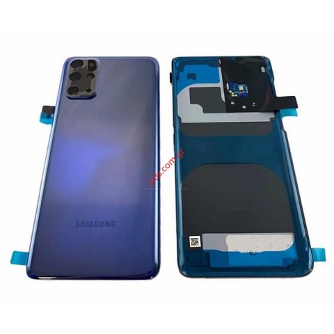Γνήσιο καπάκι μπαταρίας Samsung S20 PLUS Galaxy G985F Aura Dark Blue σε μπλέ χρώμα BOX Γνήσιο καπάκι μπαταρίας Samsung S20 PLUS Galaxy G985F Aura Dark Blue σε μπλέ χρώμα BOX