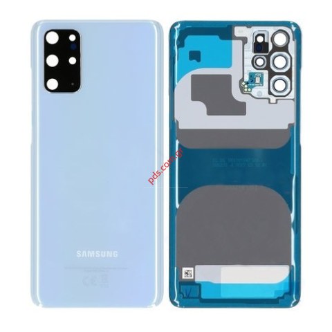 Γνήσιο καπάκι μπαταρίας Samsung S20 PLUS Galaxy G985F Blue σε Γαλαζιο μπλέ χρώμα BOX Γνήσιο καπάκι μπαταρίας Samsung S20 PLUS Galaxy G985F Blue σε Γαλαζιο μπλέ χρώμα BOX