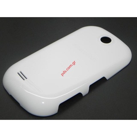 Γνήσιο καπάκι μπαταρίας Samsung S3650C Corby Cherry white σε λευκό χρώμα
