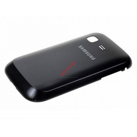 Γνήσιο καπάκι μπαταρίας Samsung S5300 Black Galaxy Pocket σε μαύρο χρώμα