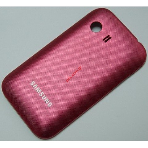 Γνήσιο καπάκι μπαταρίας Samsung S5360 Galaxy Y Pink σε ροζ χρώμα