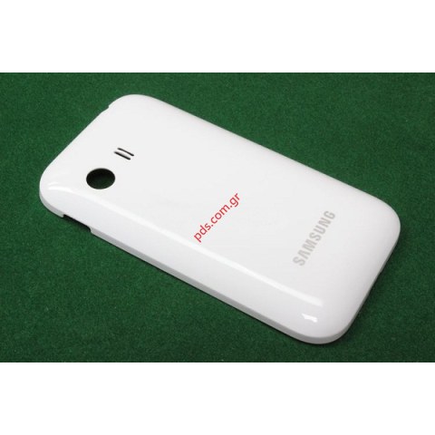 Γνήσιο καπάκι μπαταρίας Samsung S5360 Galaxy Y Pure White σε γυαλιστερό λευκό χρώμα Γνήσιο καπάκι μπαταρίας Samsung S5360 Galaxy Y Pure White σε γυαλιστερό λευκό χρώμα