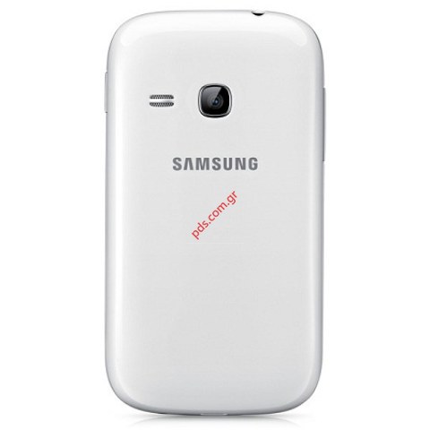 Γνήσιο καπάκι μπαταρίας Samsung S6310 Galaxy Young White σε λευκό χρώμα Γνήσιο καπάκι μπαταρίας Samsung S6310 Galaxy Young White σε λευκό χρώμα