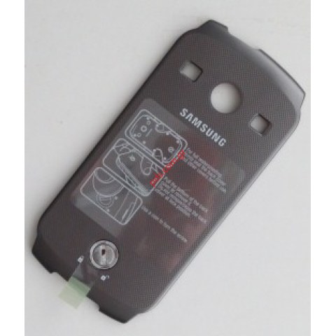Γνήσιο καπάκι μπαταρίας Samsung S7710 Galaxy Xcover 2 Grey (περιλαμβάνει την βίδα) σε γκρί χρώμα