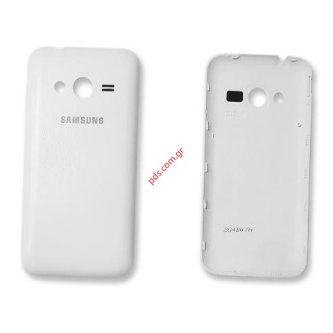 Γνήσιο καπάκι μπαταρίας Samsung SM-G318H Galaxy Trend 2 LITE (V Plus) White σε λευκό χρώμα (LIMITED STOCK)