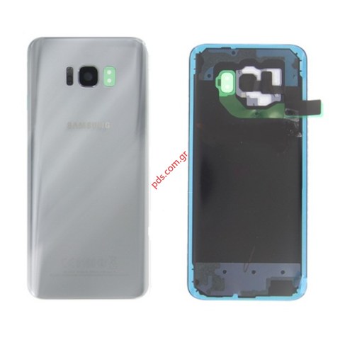Γνήσιο καπάκι μπαταρίας Silver Samsung SM-G955F Galaxy S8 Plus, Galaxy S8+ σε ασημί χρώμα Γνήσιο καπάκι μπαταρίας Silver Samsung SM-G955F Galaxy S8 Plus, Galaxy S8+ σε ασημί χρώμα