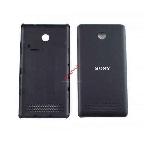 Γνήσιο καπάκι μπαταρίας Sony D2004 Xperia E1 Black σε μαύρο χρώμα
