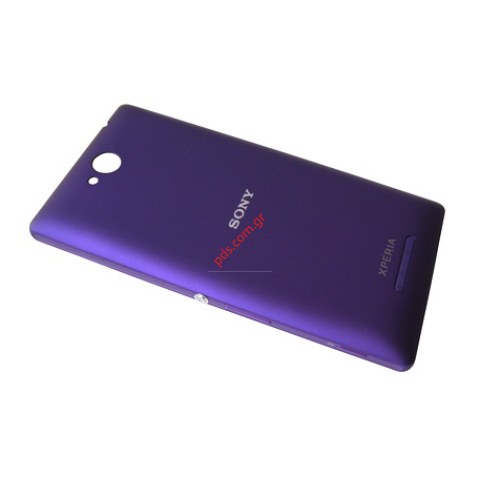 Γνήσιο καπάκι μπαταρίας Sony Xperia C (C2305) Purple σε μώβ χρώμα