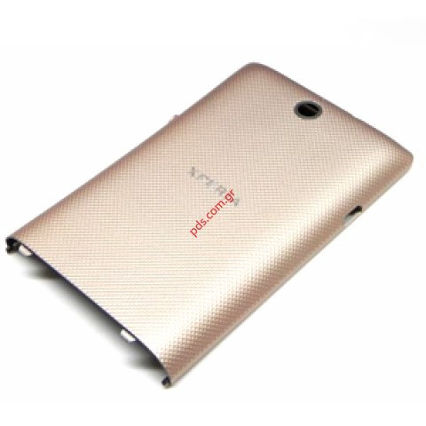 Γνήσιο καπάκι μπαταρίας Sony Xperia E Gold Pattern DUAL Sim C1605