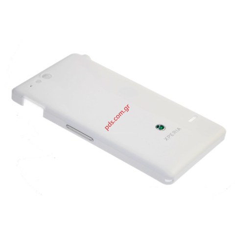 Γνήσιο καπάκι μπαταρίας Sony Xperia GO ST27i White σε λευκό χρώμα
