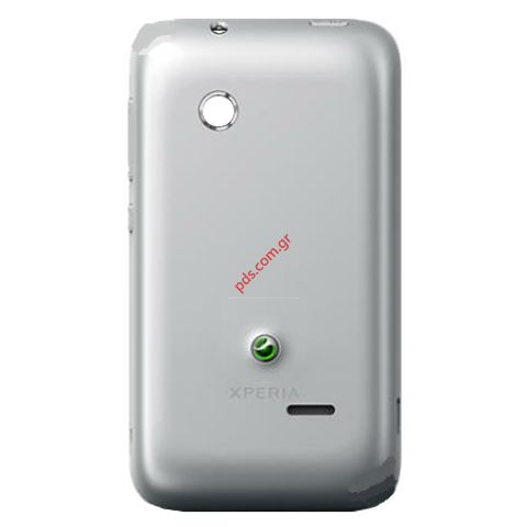 Γνήσιο καπάκι μπαταρίας Sony Xperia Tipo Dual ST21i2 σε ασημί χρώμα Γνήσιο καπάκι μπαταρίας Sony Xperia Tipo Dual ST21i2 σε ασημί χρώμα