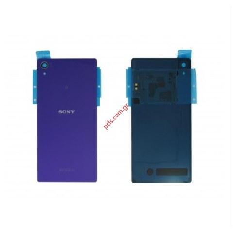 Γνήσιο καπάκι μπαταρίας Sony Xperia Z2 Purple (D6502, D6503, D6543, L50w) σε μωβ χρώμα