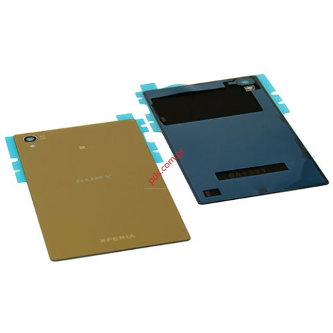 Γνήσιο καπάκι μπαταρίας Sony Xperia Z5 Premium Gold E6833, E6883 σε χρυσό χρώμα. Γνήσιο καπάκι μπαταρίας Sony Xperia Z5 Premium Gold E6833, E6883 σε χρυσό χρώμα.
