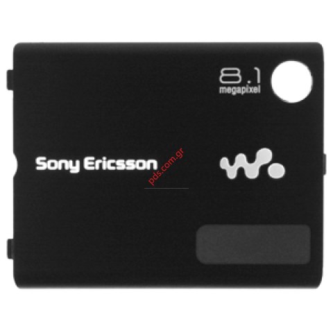 Γνήσιο καπάκι μπαταρίας Sonyericsson W995 Black σε μαύρο χρώμα