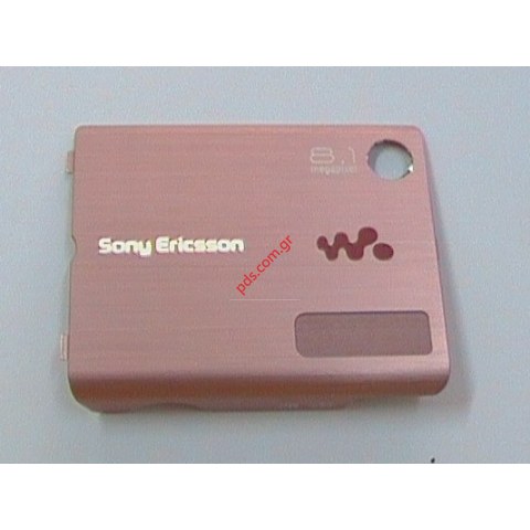 Γνήσιο καπάκι μπαταρίας Sonyericsson W995 Pink σε ροζ χρώμα 