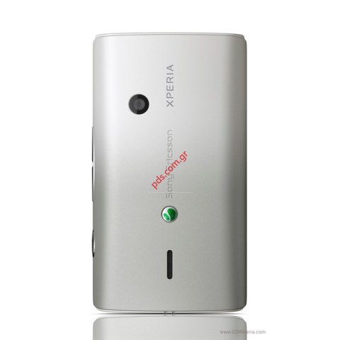 Γνήσιο καπάκι μπαταρίας Sonyericsson X8 Xperia (E15i) σε χρώμα white/silver
