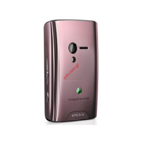 Γνήσιο καπάκι μπαταρίας Sonyericsson XPeria X10 Mini (E10i) σε Ανοιχτό ροζ χρώμα (με Label) Light pink