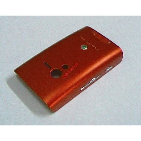 Γνήσιο καπάκι μπαταρίας Sonyericsson XPeria X10 Mini (E10i) σε κόκκινο χρώμα