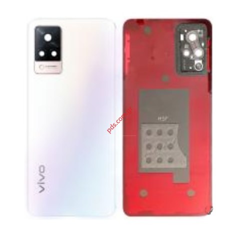 Γνήσιο καπάκι μπαταρίας VIVO V21 5G (V2050) White σε λευκό χρώμα Bulk W/Parts ORIGINAL