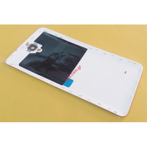 Γνήσιο καπάκι μπαταρίας White Alcatel 6043D Black One Touch Idol X+ Plus σε λευκό χρώμα