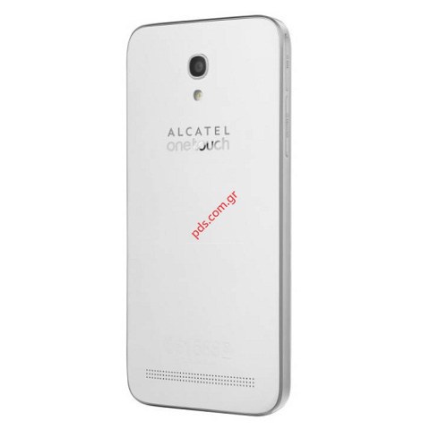 Γνήσιο καπάκι μπαταρίας White Alcatel OT 6036Y Idol 2 Mini S σε λευκό χρώμα.